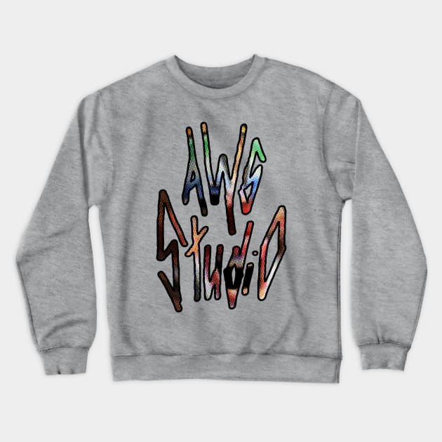 AWS logo inside clown 1 Crewneck Sweatshirt by AWSchmit